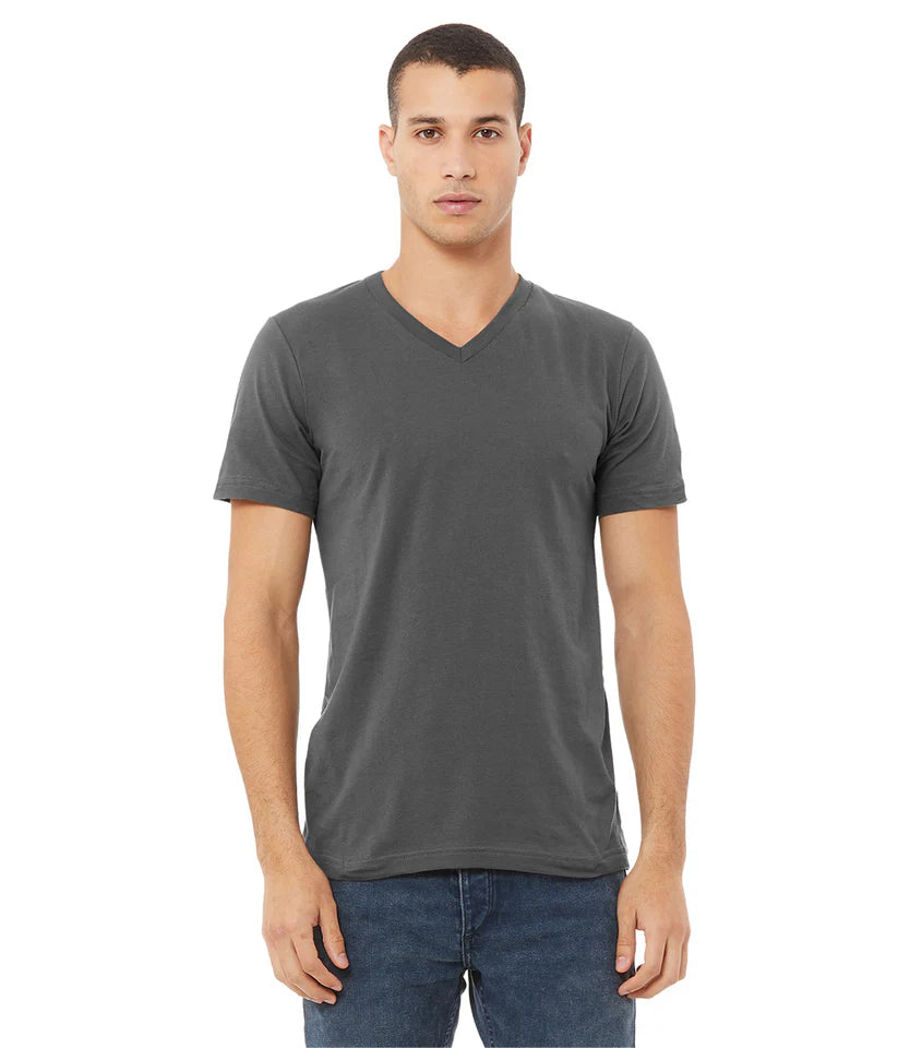 V-Neck Short Sleeve Unisex T-Shirt - (S-3XL)