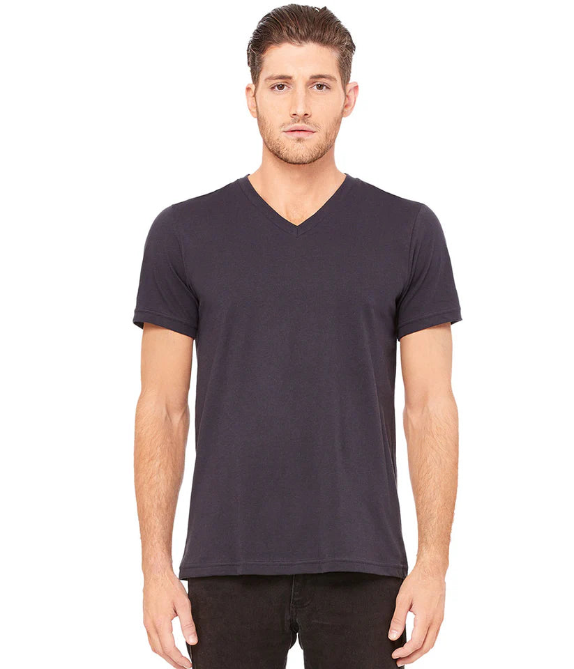 V-Neck Short Sleeve Unisex T-Shirt - (S-3XL)