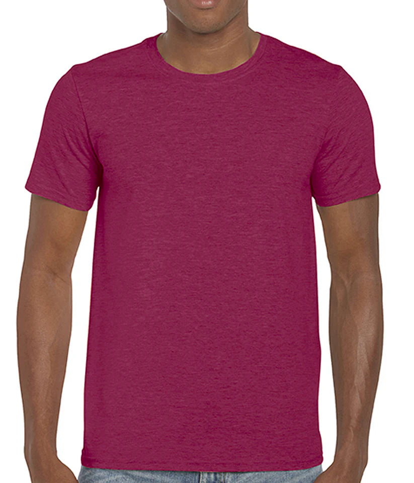 Short Sleeve T-Shirt - Gildan Soft (S-3XL) (Heathered Colors)
