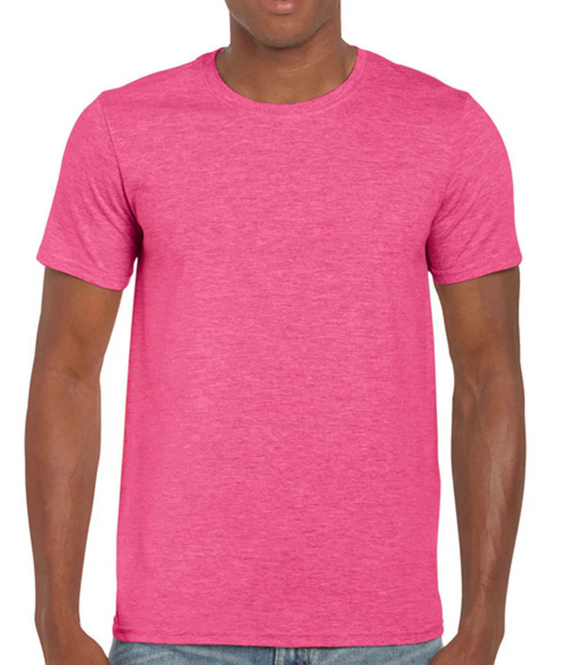 Short Sleeve T-Shirt - Gildan Soft (S-3XL) (Heathered Colors)