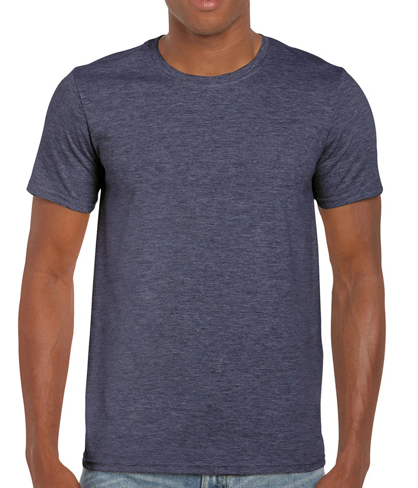 Short Sleeve T-Shirt - Gildan Soft (S-3XL) (Heathered Colors)