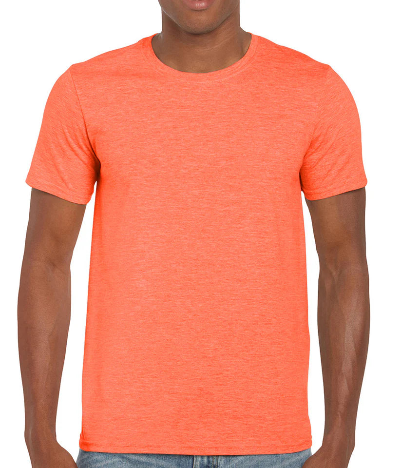 Short Sleeve T-Shirt - Gildan Soft (S-3XL) (Heathered Colors)