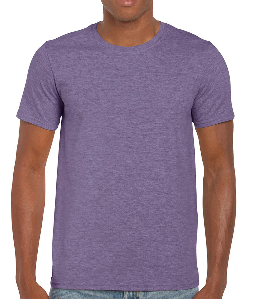 Short Sleeve T-Shirt - Gildan Soft (S-3XL) (Heathered Colors)