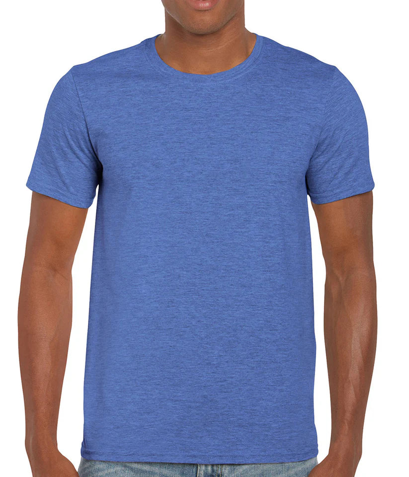 Short Sleeve T-Shirt - Gildan Soft (S-3XL) (Heathered Colors)