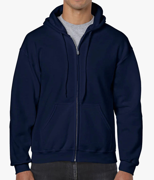 Adult Heavy Blend Full-Zip Hoodie - Gildan (S-3XL)