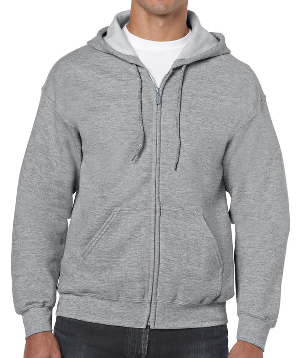Adult Heavy Blend Full-Zip Hoodie - Gildan (S-3XL)