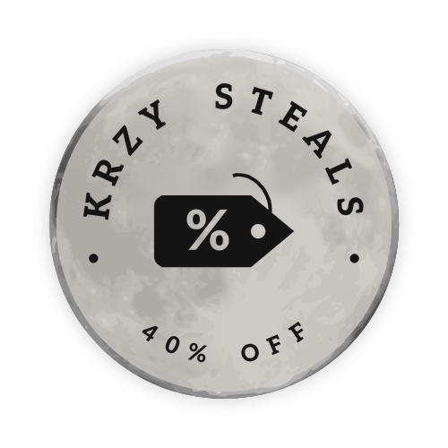 Krzy Steals - 40% off
