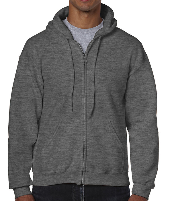 Adult Heavy Blend Full-Zip Hoodie - Gildan (S-3XL)