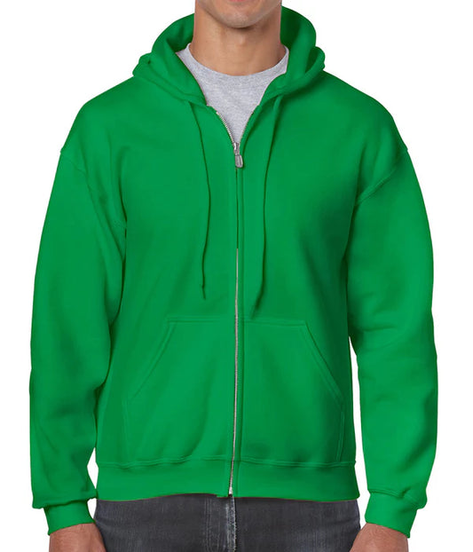 Adult Heavy Blend Full-Zip Hoodie - Gildan (S-3XL)