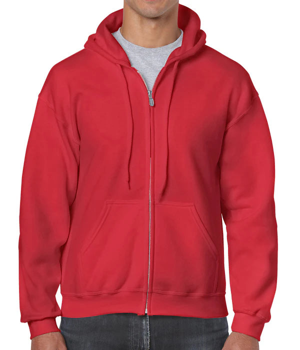 Adult Heavy Blend Full-Zip Hoodie - Gildan (S-3XL)