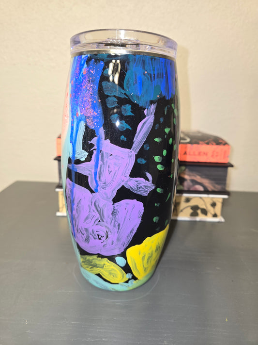 #51 KrzyPants Hand Painted